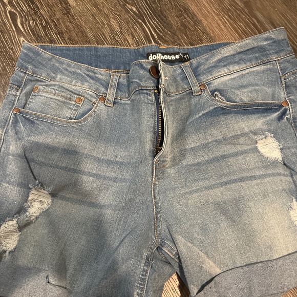 Dollhouse Demin Shorts - Picture 1 of 1